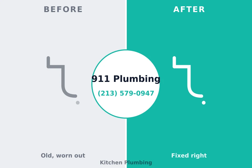 Before and after: plumbing repair Palos Hills, IL